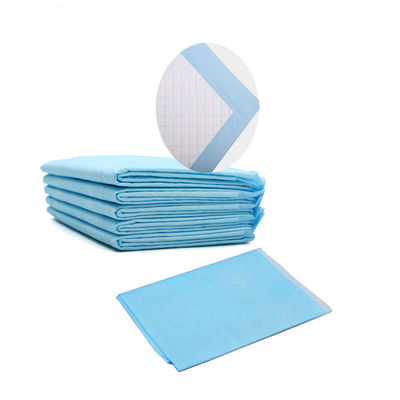 Almofadas de cama azuis da categoria do hospital de SAP 700ml para a incontinência descartável