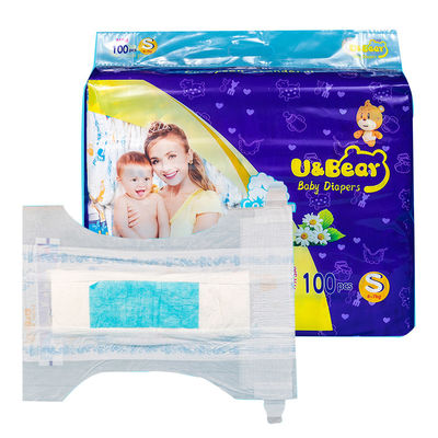dos tecidos recém-nascidos do bebê do canal da prevenção do escape 3D fraldas impermeáveis descartáveis