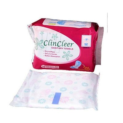 Absorvente 250ml descartável do guardanapo de Mesh Topsheet Organic Cotton Sanitary
