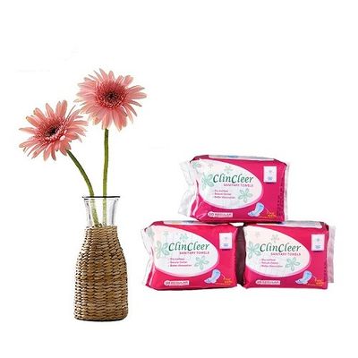 Absorvente 250ml descartável do guardanapo de Mesh Topsheet Organic Cotton Sanitary