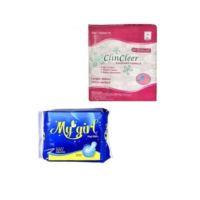 Polpa não tecida macia do fluff do guardanapo sanitário 320mm EUA do algodão de Topsheet