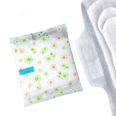 Os guardanapo sanitários orgânicos respiráveis acolchoam o núcleo absorvente super de 270mm