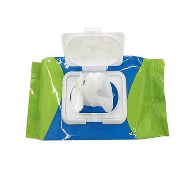 O RO molhado das limpezas 60pcs do bebê liso transversal de Spunlace refinou o toque macio da água