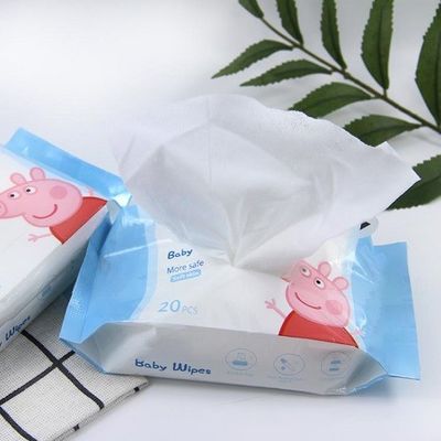 O bebê de bambu amigável da pele limpa 120pcs biodegradável Eco amigável