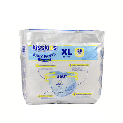 Calças 40lbs de formação descartáveis respiráveis do anti escape para crianças