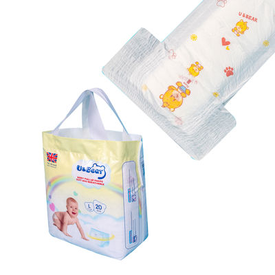 A faixa 360 elástica para levantar o fluff do tecido do bebê reduz a polpa calças de formação descartáveis