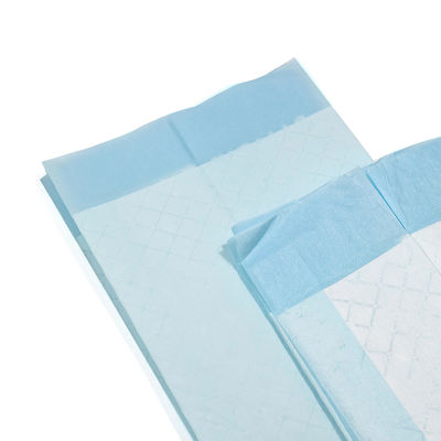 Absorvência alta descartável de Underpads 2000ml da cama da polpa de superfície seca do fluff