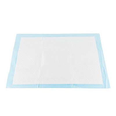 Cor azul japonesa de Underpads SAP da cama descartável de Backsheet 60*90cm do PE