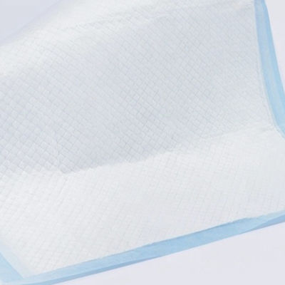 Forros em mudança descartáveis absorventes super da almofada das almofadas de cama da incontinência 45*60cm