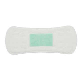 Forros verdes de Chip Airlaid Paper Hypoallergenic Panty para a pele sensível