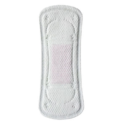 Almofadas sanitárias do algodão puro descartável do ODM sem asas 180mm Mini Panty Liners
