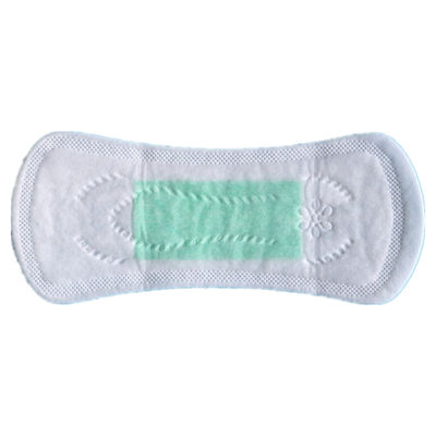 Do forro descartável do calcinha do algodão do OEM almofadas sanitárias macias super finas 180mm