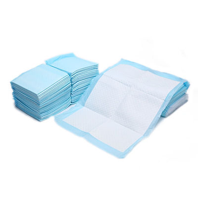 Almofadas descartáveis não tecidas azuis de superfície secas do cachorrinho de Underpads 60*150cm do animal de estimação