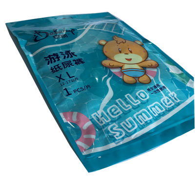 Absorção do escape do tamanho 1 descartável de superfície seco de 22 tecidos da nadada 32Lbs anti
