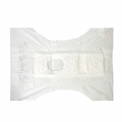 Da água descartável absorvente super do estoque dos tecidos do animal de estimação do OEM fraldas brancas do cão