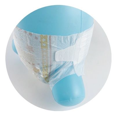 Tecidos secos Hypoallergenic do bebê com canal da prevenção do escape 3D