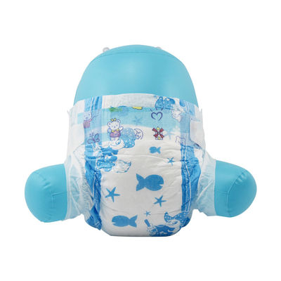 Tecidos descartáveis do bebê do escapamento ultra fino da prevenção 3D com ADL azul verde