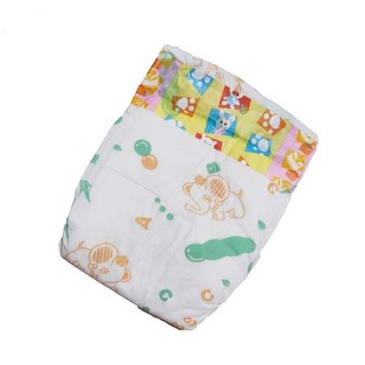 Tecido macio impresso do bebê de Clothlike Backsheet com a faixa elástica do Spandex