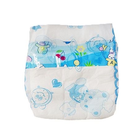 As telas não tecidas de Topsheet dão forma a tecidos secos do bebê da fita de Velcro