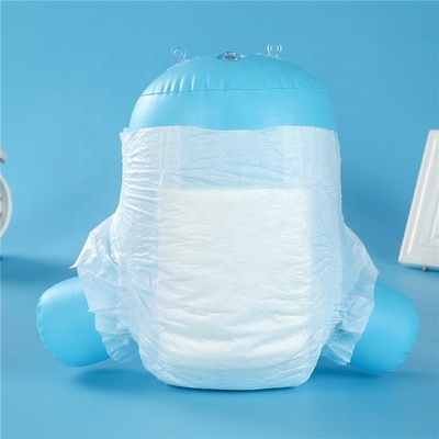 Proteção descartável não tecida impressa do escape dos tecidos 3D do bebê da polpa do fluff de Topsheet