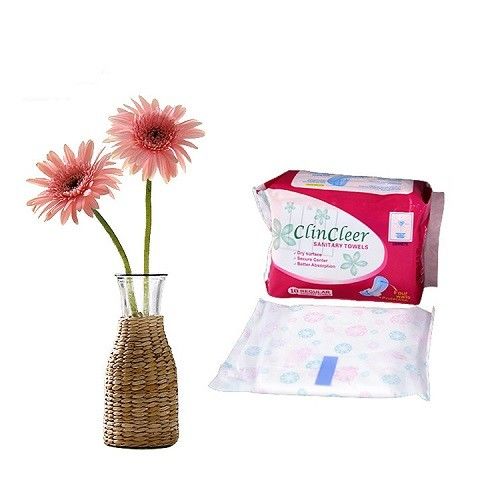 Os guardanapo sanitários orgânicos respiráveis acolchoam o núcleo absorvente super de 270mm