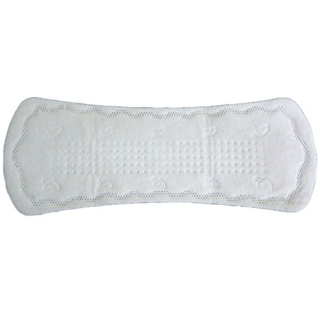Almofadas sanitárias não tecidas puras dos forros 190mm do calcinha do algodão do anti escape do GV nenhumas asas